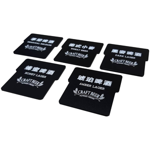 Panel Acrílico Negro Mate Personalizado – Placa Decorativa para Exhibición de Cerveza y Decoración de Estantes de Venta Minorista - Product Image 4