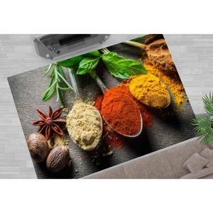 Vibrant Spices Printed Rug: Dining Room, Modern, Non-Slip,Chenille Rug - Product Image 3