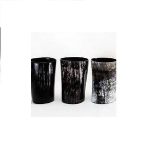 Copa de Vino de Cuerno de Búfalo Semiburnida de Calidad Antigua Personalizada, Siempre Pulida, Ideal para Amantes del Vino Tinto - Product Image 4