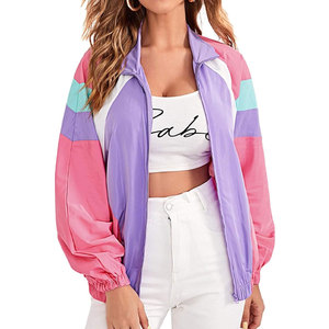 Polyester Made <b>Waterproof</b> Women Bomber <b>Jacket</b> Wholesale New Design Custom Logo Women Bomber <b>Jacket</b> - Product Image 1