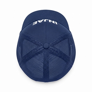 Mesh 5 Panel Adjustable Unisex Trucker <b>Hat</b> 3D Embroidery Custom <b>White</b> Logo Front Breathable Waterproof Spring Summer Casual Cap - Product Image 6