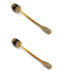 ฮอร์น100% ปลอดภัยสำหรับกระบวยน้ำผึ้งฮอร์นวัวควายทันสมัยกำหนดโลโก้บนโต๊ะอาหารงานแฮนด์เมดพร้อมความสวยงามของธรรมชาติ - Product Image 2