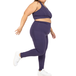 Plus Size <b>Compression</b> Yoga <b>Leggings</b> with High Waist Stretch Fabric Supportive Workout Activewear Gym Training Pants Women - Product Image 3