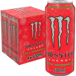 Refreshing Monster Energy Ultra Red 500ml Can Energy Drink Sweet Berry Taste <b>Zero</b> <b>Sugar</b> Beverage for Sale - Product Image 6