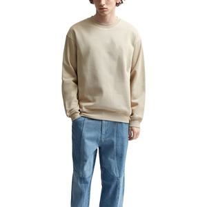 เสื้อสเวตเชิ้ตผู้ชายปี 2025 ผ้าฟลีซด้านใน เสื้อสวมหัว 100% ผ้าฝ้ายเนื้อหนา คอกลม เสื้อจัมเปอร์ผู้ชาย เสื้อสเวตเชิ้ตเนื้อหนาพื้นฐาน - Product Image 5