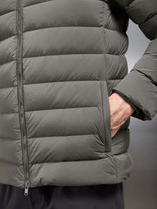 Veste d'hiver matelassée pour homme, pas trop épaisse, style décontracté, grande taille, avec rembourrage en polyester ou en duvet, haute qualité - Product Image 3