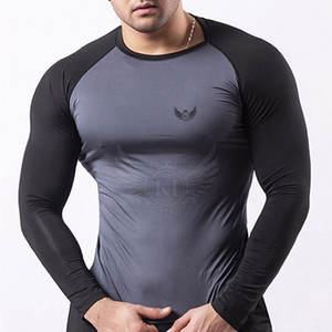 Chemise de fitness la plus populaire Chemise de fitness à logo personnalisé Chemise de fitness de meilleure qualité Chemise de fitness à bas quantité minimale de commande - Product Image 2