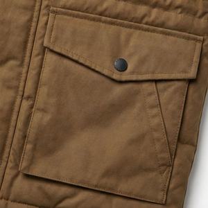 Veste longue chaude en fourrure pour femmes, avec col en fourrure, boutonnée, en gros, taille plus, manteau d'hiver, parka pour femmes, vêtements d'extérieur isolés pour la neige - Product Image 5