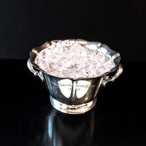 Customizable Design Aluminum Wine Chiller <b>Bucket</b> with logo Silver Plated Metal <b>Champagne</b> Ice <b>Bucket</b> Wine Cooler Planter - Product Image 2