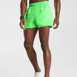 2025 nueva llegada pantalones cortos de gimnasio ropa de Fitness hombres pantalones cortos de gimnasio de Color personalizado pantalones cortos de gimnasio para la venta en línea - Product Image 1