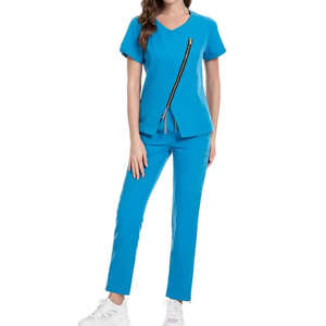 Uniforme Médico para Mujer, Personalizable con Logotipo, Cómodo, Ligero, Transpirable y Elástico, para Enfermeras, Hospitales, Clínicas y Consultorios Dentales - Product Image 3