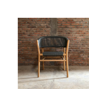 Premium Woven Side <b>Garden</b> <b>Chair</b> Elegant Handcrafted Furniture for Cafés Villas and Hospitality Projects - Product Image 5