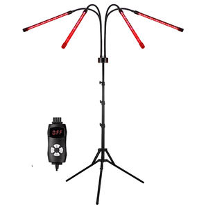 Appareil de <span class=keywords><strong>luminothérapie</strong></span> rouge à 4 têtes réglable, 660 nm 850 nm, double longueur d'onde, support réglable pour l'exercice physique et la rééducation - Product Image 5