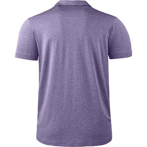 Nueva Camiseta Deportiva Personalizada para Hombre con Logotipo Frontal, Impresión Digital, Color Sólido, Secado Rápido, Transpirable, Tela Dobby, Manga Corta - Product Image 3