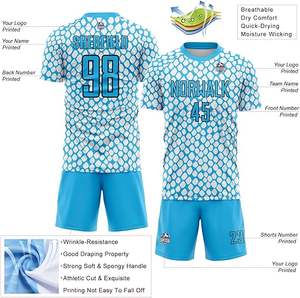 Custom Premium Quality Soccer Wear Uniform Sublimation Unisex Soccer Jersey Football Wear Set for <b>Clubs</b> - Product Image 3