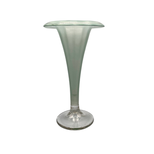 Jarrón de Flores Alto de Aluminio para Decoración del Hogar Moderna, Acabado Plateado, Diseño Acanalado, Urna de Metal, Centro de Mesa - Product Image 2