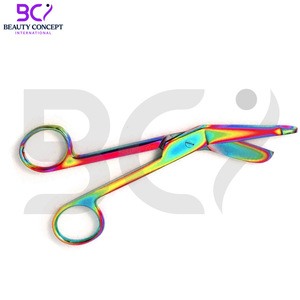 Tijeras de vendaje de material superior multicolor Acero inoxidable en precio razonable para cirugía Tijeras de vendaje quirúrgico Lister - Product Image 3