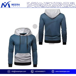 Pull à capuche en polaire pour hommes conçu sur mesure pour l'été pour les sports de plein air Streetwear décontracté usage quotidien - Product Image 4