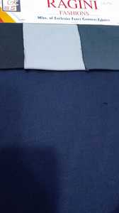 Tissu de polyester de luxe boucleur chaîne style uni-qualité supérieure texture lisse vêtements durables pour les filles en gros OEM pas cher - Product Image 5