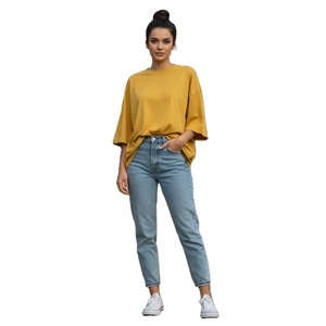 Camiseta Personalizada de Alta Calidad con Logotipo Bordado, Ropa Masculina Informal de Manga Corta, Camiseta de Algodón Grueso para Hombre - Product Image 1