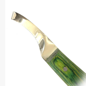 Couteau à sabot tranchant de qualité chirurgicale Couteau droitier avec manche en bois Griffe à lame tranchante et couteaux à sabot - Product Image 5