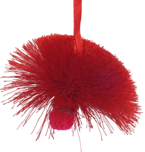 Adornos Navideños Colgantes Artesanales Ecológicos de la Colección AB en Colores Personalizados, Materiales de Tela/Algodón/Terciopelo/Yute para el Hogar - Product Image 2