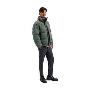2025 hommes décontracté haute rue Style veste imperméable fermeture éclair chaud léger bouffant avec coton rembourrage pour automne hiver nouveau - Product Image 2