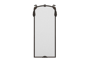Ornate Metallic <b>Wall</b> <b>Mirror</b> Exquisite Design Features a Beautifully Detailed Metal Frame That Embellished with Intricate Pattern - Product Image 2