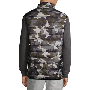 Winter Casual Sports Shoulder Thick Warm Jacket Slim Fit <b>Men</b> Puffer <b>Vest</b> Down Winter <b>Men</b> Hooded Zipper Down Puffer <b>Vest</b> - Product Image 3