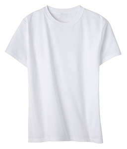 เสื้อยืดคอกลมแขนสั้นสีขาว พิมพ์ลายโลโก้ตามสั่ง ผ้าฝ้าย 100% ไซส์ใหญ่ สำหรับผู้ชาย - Product Image 4