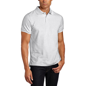 High Quality Men's Golf Polo Shirt Wholesale Custom Design Casual Smart Embroidered Solid Pattern - Product Image 2