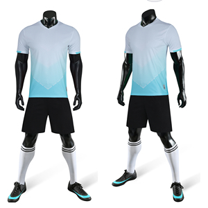 ชุดเสื้อฟุตบอลออกแบบเองชื่อทีมดวงจันทร์ชุดเสื้อเจอร์ซีย์ฟุตบอลออกแบบใหม่พิมพ์ซับลิเมชัน1ชุด - Product Image 3