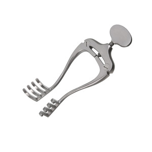 Jansen Mastoid Retractor, 4x4 Puntas, Blunt, 4 1/2 Soft Tissue Right Angle Retractor Instrumentos Quirúrgicos de Acero Inoxidable - Product Image 4