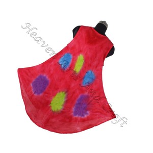 Vestido de rayón Tie Dye superventas para niñas, ropa de playa hasta el suelo, ropa informal de verano para uso diario, vestido para el sol, vestido de paraguas para mujer - Product Image 2