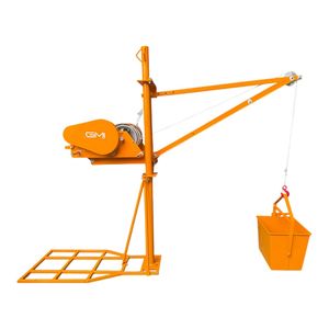 Machine de levage de mini grue efficace Malaisie Palan portable à rotation de 360 degrés pour la manutention de charges lourdes - Product Image 6