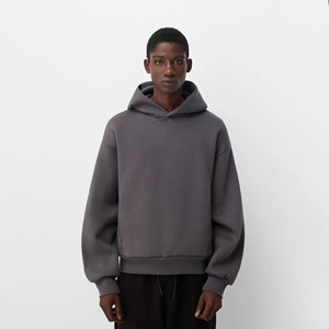 Sudadera con Capucha de Algodón Premium, Felpa, Unisex, Informal, Deportiva, Ropa de Calle con Capucha Ajustable, Bolsillos y Estampado de Logotipo - Product Image 4