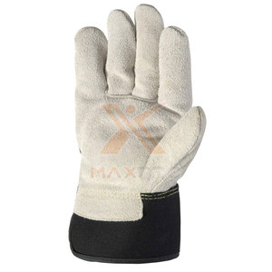 Gants de travail de haute qualité à prix avantageux, en cuir durable, équipement de sécurité pour le travail - Product Image 3