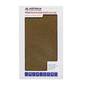 AFO-P0004 Australie Factory Outlet Revêtement extérieur en métal/pierre élégant pour murs-rideaux - Produits officiels 49,99 $/m² Échantillon 9,99 $ - Product Image 2