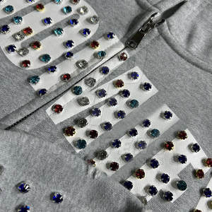 Chándales de diamantes de imitación para hombre de Venta caliente de peso ligero, chándales de diamantes de imitación superventas personalizados - Product Image 6