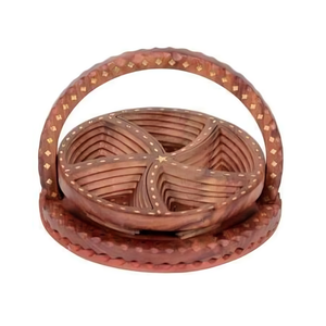 Cubo rústico vintage maceta eco seguro granja almacenamiento decorativo hecho a mano multiusos para jardín hogar y decoración al aire libre - Product Image 3