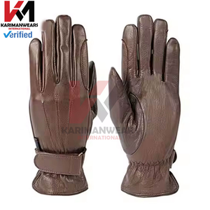 Gants d'équitation légers personnalisés pour l'été, antidérapants, en cuir, avec une adhérence supérieure, design respirant - Product Image 2