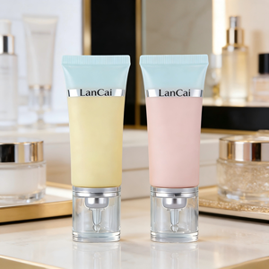 <strong>10m</strong>/30ml Plastic Lotion <strong>Tubes</strong> with Screw Pump Cap Soft Squeeze Containers for Cosmetic Creams Body Lotion <strong>Tube</strong> - Product Image 5