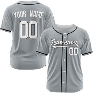 Maillot de baseball pour hommes à la mode solide en gros sur mesure 2025 nouvelle version grande taille disponible à faible taux - Product Image 1