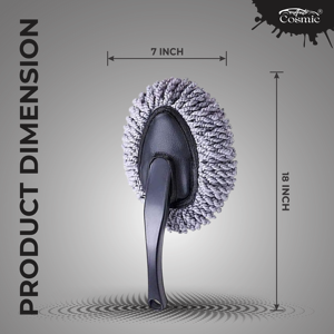 Duster en microfibre de qualité supérieure, taille mini, fibres douces, nettoyeur de poussière pour le detailing automobile, disponible dans le monde entier - Product Image 3