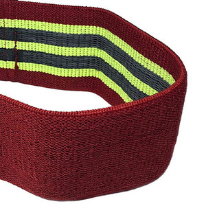 Impresión personalizada de PVC de algodón deporte resistencia bucle gimnasio glúteos botín cadera banda para Fitness entrenamiento Material de goma ejercicio uso - Product Image 6