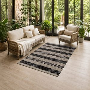 Alfombra de Chenilla Lavable a Máquina con Estampado Digital Oriental Tradicional en Terracota Dorado, Antideslizante, Modelo LXDP-0949 de RUGS DEPOT, Venta al Por Mayor - Product Image 6
