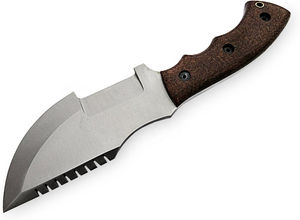 Cuchillo de Acero Inoxidable EM OEM, Mango de Lámina Marrón, Personalizable, Alta Calidad, Multifuncional, Cuchillos de Camionero Más Vendidos - Product Image 3