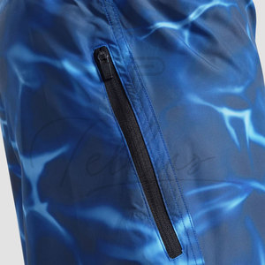 Pantalones Cortos de Playa para Hombre, Estilo Casual, Sólidos, Elásticos, con Estampado por Transferencia de Calor, Transpirables, con Cordón Ajustable, Cintura Media, para Natación y Surf - Product Image 5
