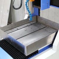 Moule en métal en acier 3d mini publicité CNC routeur 6060 bois 3030