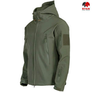 Veste Softshell sur mesure pour homme, fermeture éclair, tissu confortable et respirant avec logo personnalisé - Product Image 6